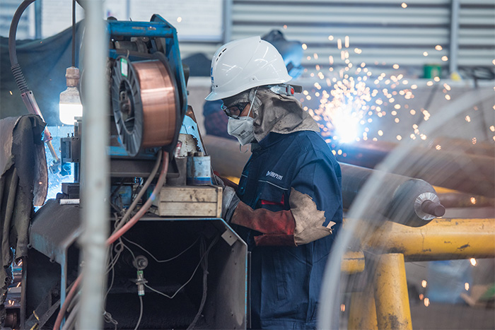 江西网架焊接车间